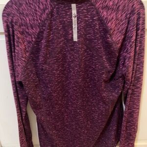 Ideology Red Fitted Raglan Sweatshirt